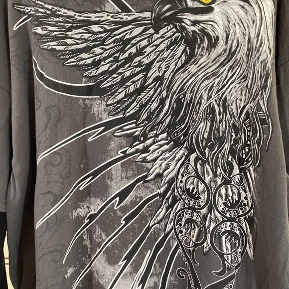 SOLD TNT Animal Planet Bald Eagle Long Sleeve T-Shirt NWOT Men's - Picture 3 of 10